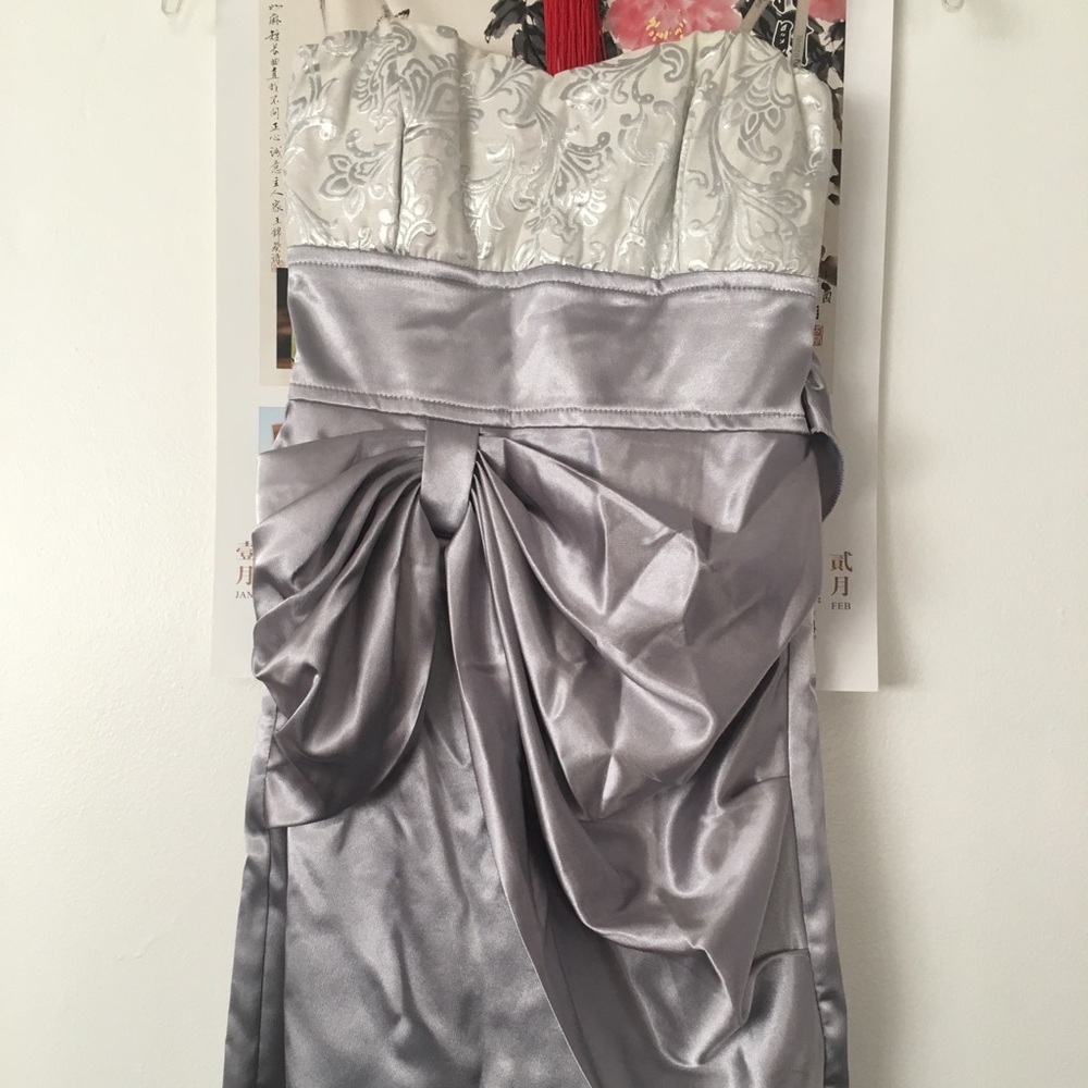 Cute white and silver dress